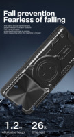 Support magnétique pour voiture, rotation à 360 degrés, coque rigide antichoc, coque en TPU souple, coque de téléphone Camshield pour Infinix G20 Pro 5G