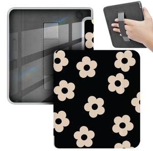 Funda Protectora de Alta Calidad a Prueba de Golpes para E-book <span class=keywords><strong>Kobo</strong></span> Clara Libra, Cubierta Magnética Inteligente de Cuero PU con Correa de Mano - Product Image 1