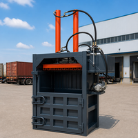 Presse à balles hydraulique verticale de 60 tonnes pour le recyclage des déchets plastiques et textiles