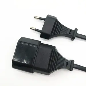 Europe16A Straight 3 Wire CEE7/7 IP44 Waterproof Plug EU Germany International VDE Power Cord Plug