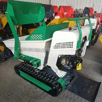 800 KG Hydraulique Mini Dumper Rotation Crawler Buggy EPA Pris En Charge 1000KG Chargement Dumper Truck