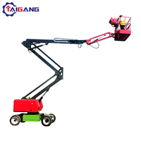 Elevador Telescópico Diesel Autopropelido com Altura de Trabalho de 30m, Capacidade de 230kg, Rotação de 360°, Tração 4x4 para Terreno Acidentado TaiGang