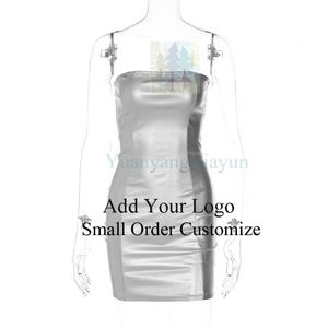 Nuovi Arrivi: Abito <span class=keywords><strong>in</strong></span> <span class=keywords><strong>Pelle</strong></span> alla Moda, <span class=keywords><strong>Vestito</strong></span> Aderente Sexy da Club per la Notte - Product Image 4