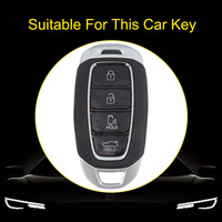 Innofit HYS6 Premium TPU étui pour clé de voiture pour Hyundai Kona I20 Ix 25 Festa Verna clé housses de protection vente chaude