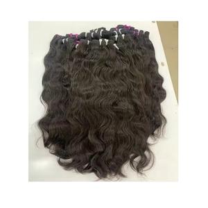 Venta al por mayor de alta calidad 10A 12A cutícula alineada virgen indio Remy Hair Bundles onda natural/estilo recto HairX marca - Product Image 1