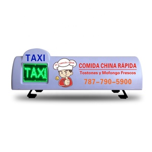 New Hot <span class=keywords><strong>Led</strong></span> wifi ngoài trời taxi Roof <span class=keywords><strong>LED</strong></span> hiển thị TOP <span class=keywords><strong>LED</strong></span> màn hình quảng cáo taxi dấu hiệu kỹ thuật số/màu sắc khác nhau tùy chỉnh - Product Image 1