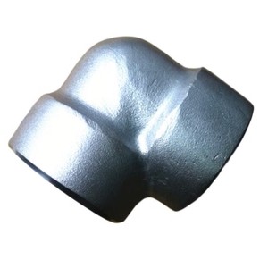 Codo Forjado Industrial Estándar ASME 40NB 3000 #   Acero Inoxidable con Soldadura por Encaje para la Industria del Petróleo y Gas - Product Image 1