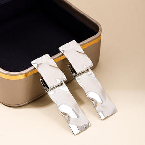 Nouveau style métal style froid longues boucles d'oreilles ondulation de l'eau boucles d'oreilles de style de mode - Product Image 3