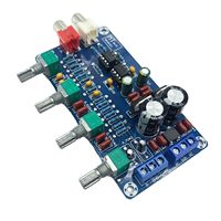 XH-M164 NE5532 Stereo Ön Amplifikatör Ton Kartı Değiştirme AUDL OEM OEMo 4 Kanal Amplifikatör Kontrol Devresi 105x54mm