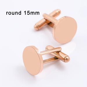 Mancuernillas de Acero Inoxidable Grabadas con Láser Personalizadas, Mancuernillas Clásicas Francesas para Camisa de Negocios para Hombre - Product Image 4