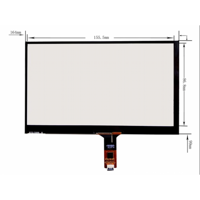 6pin I2C Capacitive 7inch Touch Screen Panel with GT911 Controller IC for Raspberry Pi, Android, Windonws 7/8/10