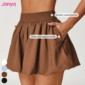 Janya özel Logo Yoga salonu spor giyim setleri nefes hızlı kuru Pickleball giymek kadınlar için <span class=keywords><strong>2</strong></span> parça Golf tenis etek seti - Product Image 3