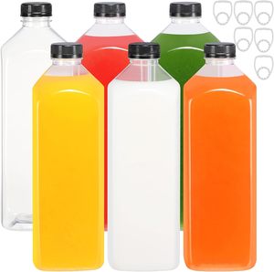 Bouteille en plastique transparente de qualité alimentaire sans BPA avec bouchon, disponible en 200ml, 250ml, 300ml, 350ml, 400ml, 450ml, 500ml, faible MOQ, directement du fabricant - Product Image 1