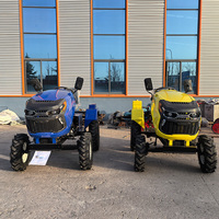Traktor Mini Berkualitas Tinggi 4x4 Ringkas 15HP 20HP 25HP Mesin Diesel untuk Pertanian Mesin Pertanian