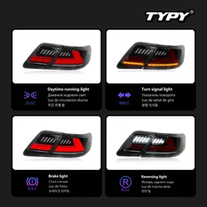 Luz Trasera para Auto TYPY 2007-2011, Actualización Modificada, Nueva Luz LED Dinámica de Señal de Giro DRL, 12V 8000LM, Accesorios para Auto - Product Image 3