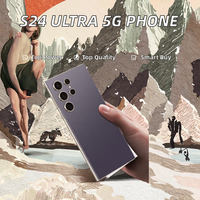 Smartphone 5G S24 Ultra, écran 7,3 pouces, téléphone mobile Android, 16 Go de RAM, 1 To de stockage, écran LCD 144 Hz, débloqué pour les jeux