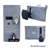 Simulateur A320 - Ensemble de trois panneaux pour socle inférieur - Pour les constructeurs de maisons - MSFS XPlane