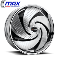 Jantes flottantes forgées 24x9 26x10 28x10 5x115 5x127 6x139.7 pour Dodge Charger, Jeep Wrangler, Chevy Tahoe