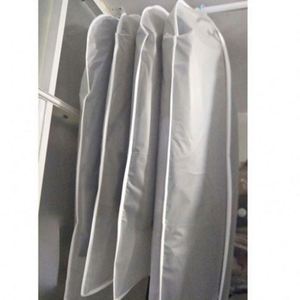 Housse de costume transparente anti-poussière personnalisée en tissu tissé pour vêtements et robes - Product Image 4