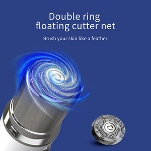 Afeitadora Eléctrica Portátil 3D Flotante de 12000 RPM, Recortadora de Vello Corporal Impermeable para Viajes y Cuidado Diario - Product Image 3