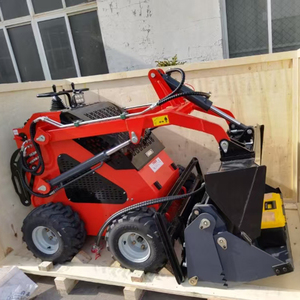 Çin Malı Mini Skid Steer Yükleyiciler Paletli Yükleyici Motor ve Pompa ile 0.15m Kepçe Kapasiteli <span class=keywords><strong>CE</strong></span> Sertifikalı - Product Image 4