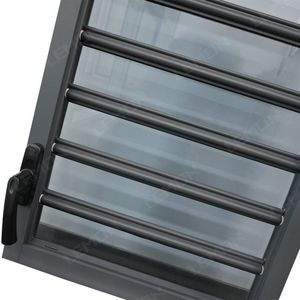 Trung Quốc Nhà cung cấp hàng đầu khu dân cư nội bộ phòng tắm Nhôm louver cửa sổ màn trập Kính louver cửa sổ để bán - Product Image 5