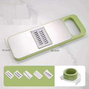 Herramienta <span class=keywords><strong>de</strong></span> cocina multifuncional <span class=keywords><strong>de</strong></span> acero inoxidable ajustable, rebanadora <span class=keywords><strong>de</strong></span> verduras, <span class=keywords><strong>picadora</strong></span> <span class=keywords><strong>de</strong></span> <span class=keywords><strong>queso</strong></span> para rebanar manualmente, fruta y verdura - Product Image 4