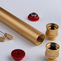 Ensemble d'outils à cigares haut de gamme 4-en-1 avec aiguilles à perforer métalliques personnalisées, conception portable, personnalisation gravée au laser, modèle de marque LL