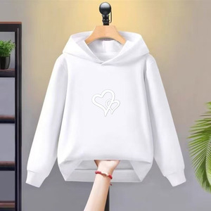 Sweat à capuche pour enfants, <span class=keywords><strong>pull</strong></span>-over de sport d'extérieur, ample, motif dessin animé, pour garçons et filles, loisirs, printemps, doublure polaire - Product Image 3