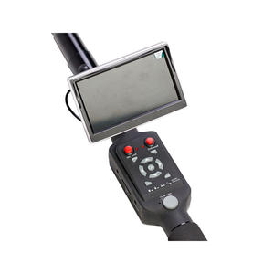 5M teleskopik çubuk 23MM çap yılan tüp kamera 5-inch dokunmatik ekran walkie talkie kızılötesi yaşam dedektörü video yaşam dedektörü - Product Image 5