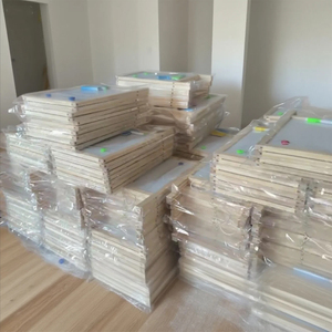 Fq thương hiệu có thể gập lại bằng gỗ phấn viết bảng gỗ vẽ bảng đứng vải ráp trống mini nghệ thuật giá vẽ cho trẻ em - Product Image 6