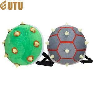 Large Turtle Shell <b>Plush</b> <b>Backpack</b> Kuba Fire Dragon <b>Backpack</b> Skull Kuba <b>Backpack</b>-F - Product Image 1