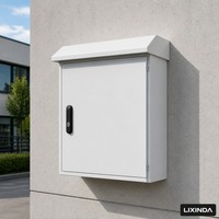 Boîtier d'instrumentation mural IP65 en acier, armoire électrique, boîtier personnalisé OEM
