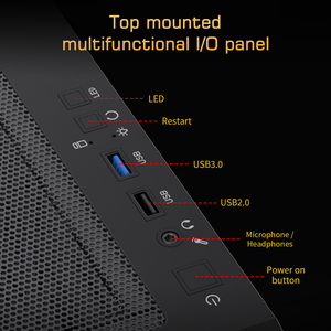 Lovingocool Tùy Chỉnh OEM <span class=keywords><strong>ATX</strong></span> Máy Tính Để Bàn PC Khung Thép Gỗ Bảng Điều Khiển Phía Trước Đầy Đủ Tháp Trường Hợp Máy Tính Cho Chơi Game Sử Dụng - Product Image 4