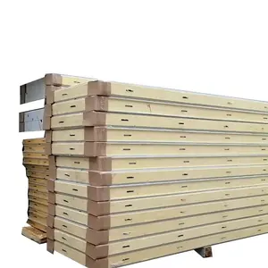 Anzeige Kühler und Kühlraum 8 Fuß 10 Fuß PU-PIR-Schaum-Sandwichplatte für Kühlraum Kältetechnik einführbarer Kühler PU-Platte