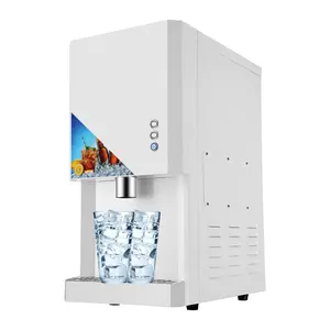 Máquina comercial de cubos de gelo em aço inoxidável, dispensador de cubos de gelo para pepitas, preço de fábrica