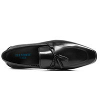 Fait main faible QUANTITÉ MINIMALE DE COMMANDE hommes mocassins chaussures en cuir véritable pour hommes