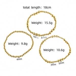 Wholesale Chucky Fashion <b>Bangle</b> Bracelet for Women/<b>Men</b> Gold Silver Plate Trendy Style Fade Resistant Durable Stainless Steel - Product Image 6