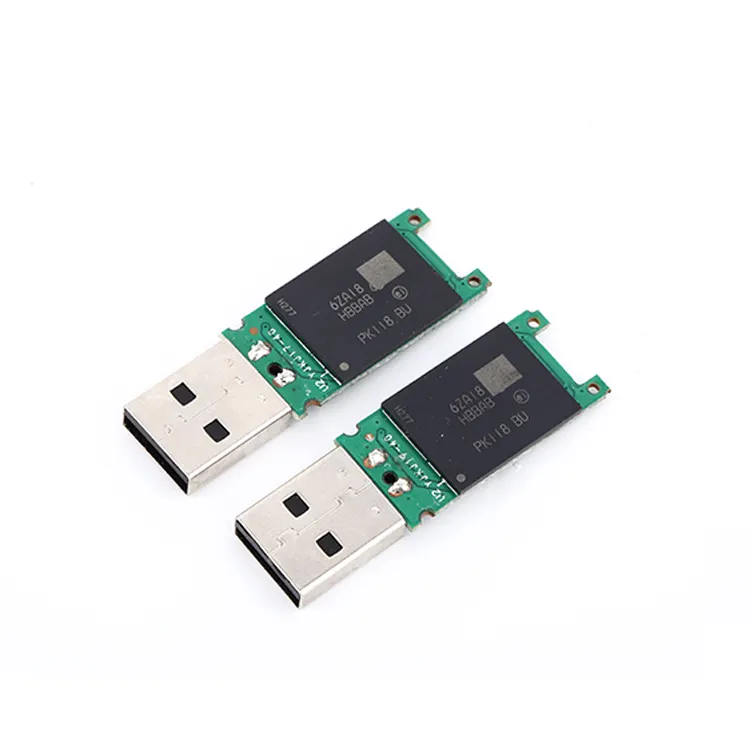 Chine prix usine pleine capacité USB lecteur Flash PCBA puce nue clé USB sans étui 16GB USB puce