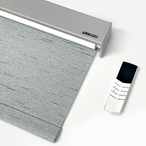 Stores enrouleurs motorisés avec contrôle WiFi, nouvelle conception, <span class=keywords><strong>anti</strong></span>-UV, occultants, isolants thermiques, en polyester, pour l'école - Product Image 2