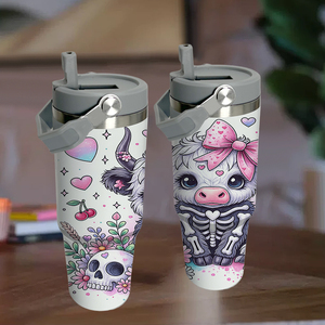 แก้ว<span class=keywords><strong>น</strong></span>้ำสแตนเลสข<span class=keywords><strong>น</strong></span>าด 30 ออ<span class=keywords><strong>น</strong></span>ซ์ ลายวัวไฮแล<span class=keywords><strong>น</strong></span>ด์<span class=keywords><strong>น</strong></span>่ารัก พร้อมหูจับโบว์สีชมพู แก้ว<span class=keywords><strong>น</strong></span>้ำแบบพกพา เป็นมิตรกับสิ่งแวดล้อม ทนทา<span class=keywords><strong>น</strong></span> สิ<span class=keywords><strong>น</strong></span>ค้าจากสหรัฐอเมริกา ดีไซ<span class=keywords><strong>น</strong></span>์เท่ - Product Image 2