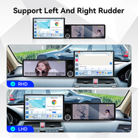 Écran double 13,1-12,3 pouces pour Honda Accord 7ème génération 2003-2008, autoradio Android Carplay, navigation GPS, système multimédia stéréo