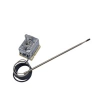 Contrôleur de température mécanique automatique électrique réglable 250V pour four et garage, thermostat capillaire métallique