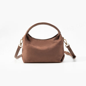 Sacs à main pour femmes en PU de haute qualité, en gros, en stock, avec fermeture éclair, doublure en polyester et bandoulière simple - Product Image 4