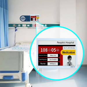 Phototag E Ink Tracker, Pantalla de Pared con Tecnología E-Ink, Letrero Multicolor, Tarjeta de Identificación para Sala de Conferencias/Placa de Identificación con Número de Cama de Hospital - Product Image 1
