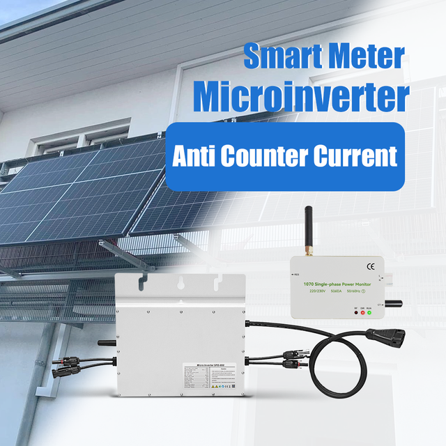 EU Stock Solar Microinverter 800W VDE 230V 50hz 220V 60hz IP67 16~60V WIFI Smart Single Phase Micro Inverter SPD-800