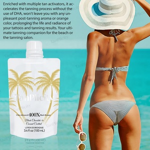 Huile bronzante végane naturelle et biologique, gouttes solaires longue durée, sérum autobronzant à l'huile - Product Image 3