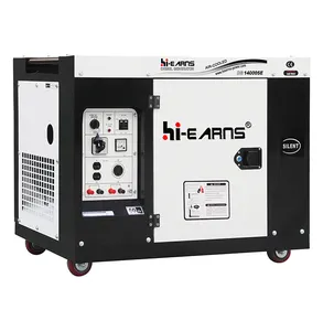 Générateur portable diesel 10kw 10kva 12kva 12kw 15kva, triphasé cylindre monophasé, prix d'usine