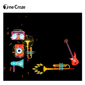 Mur virtuel numérique interactif avec projection musicale et artistique tactile et lumineuse multicolore pour l'éducation des enfants - Product Image 5