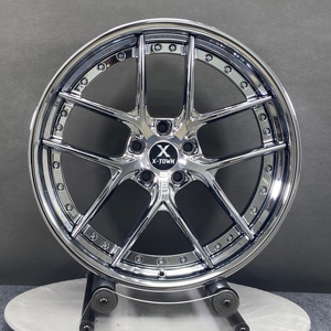 Juego de Dos Rines Cóncavos Profundos Personalizados de Cinco Radios en Cromo Plateado 5x115/5x110 para Automóviles de Pasajeros <span class=keywords><strong>BMW</strong></span> <span class=keywords><strong>M8</strong></span> F93 Mercedes 2017 S63 <span class=keywords><strong>AMG</strong></span> - Product Image 1